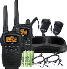 Uniden UH065SX-2 UHFCB Handheld Premium Twinpack