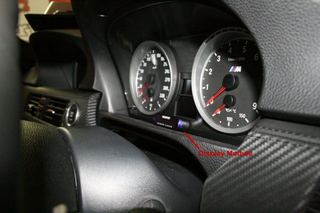 9500ci Display Module installed in BMW M3